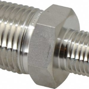 HAM-LET Pipe Hex Plug: 1/2 x 1/4" Fitting, 316 Stainless Steel 3001263