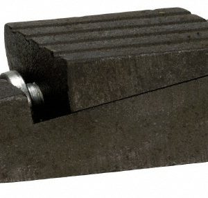 MASON IND. 9,000 Lb Capacity, 3-1/2 Wide x 6" Long, 1/2" Pad, Wedge Jack WJ2BP