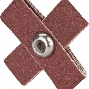 VALUE COLLECTION 120 Grit, Fine Grade, Aluminum Oxide Cross Pad 809775-69372