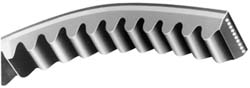 CONTINENTAL CONTITECH Cogged V-Belt: Section BX, 139.0000" Outside Length 20039629