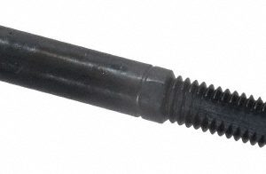 BALAX 4 Flutes, 0.7900 Inch Thread Length, M6x1.00 Metric Coarse, Nitride Oxide Coating, High Speed Steel, Cleanout Tap 54600-006