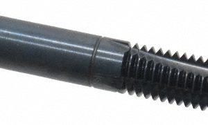 BALAX 4 Flutes, 0.9500 Inch Thread Length, M10x1.50 Metric Coarse, Nitride Oxide Coating, High Speed Steel, Cleanout Tap 54620-006