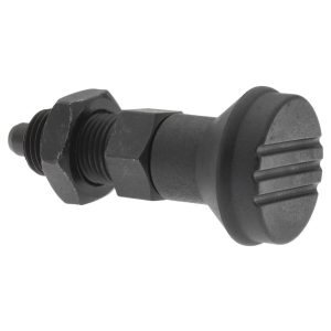 GIBRALTAR M16x1.5, 23mm Thread Length, 8mm Plunger Dia, Knob Handle Indexing Plunger IPG-117-G