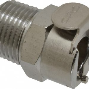 CPC COLDER PRODUCTS 3/8 NPT Brass, Quick Disconnect, Valved Coupling Body LCD10006