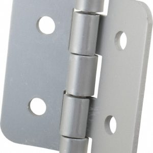 80/20 INC. Aluminum Door Hinge: 3" Wide, 0.125" Thick, 4 Mounting Holes 2085