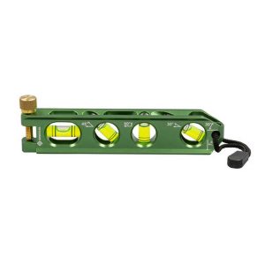 GREENLEE Magnetic 6-1/2" Long 4 Vial Torpedo Level L77