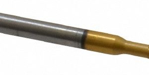 KENNAMETAL Thread Forming Tap: #6-32 UNC, Bottoming Chamfer, High-Speed Steel-E, Titanium Nitride Finish 1545636
