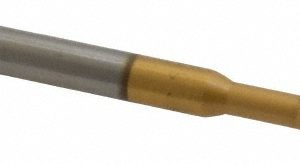 KENNAMETAL Thread Forming Tap: #10-32 UNF, Bottoming Chamfer, High-Speed Steel-E, Titanium Nitride Finish 1545651