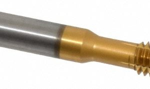 KENNAMETAL Thread Forming Tap: 5/16-18 UNC, Bottoming Chamfer, High-Speed Steel-E, Titanium Nitride Finish 1545657
