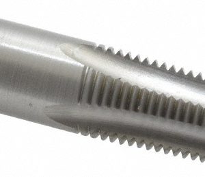 KENNAMETAL Standard Pipe Tap: 1/4-18, NPT, 4 Flutes, High Speed Steel, Bright/Uncoated 1542943