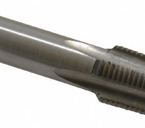 KENNAMETAL Standard Pipe Tap: 1/8-27, NPTF, 4 Flutes, High Speed Steel, Bright/Uncoated 1542941