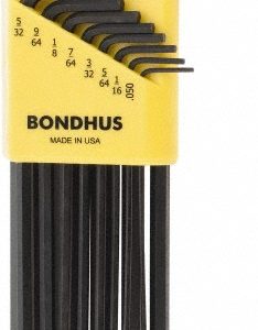 BONDHUS 13 Piece L-Key Hex Key Set 12137