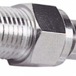 CPC COLDER PRODUCTS 3/8 NPT Brass, Quick Disconnect, Valved Coupling Insert LCD24006