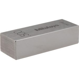 MITUTOYO Rectangle Steel Gage Block: 0.5", Grade 0 611195-531