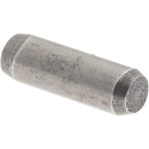 ELECTRO HARDWARE Precision Dowel Pin: 1/16 x 3/16", Stainless Steel, Grade 416, Passivated Finish DP416-062-187