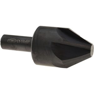 KEO Countersink: 1-1/4" Head Dia, 60.00 deg Included Angle, 6 Flute, High-Speed Steel, Right Hand Cut 919-000-321