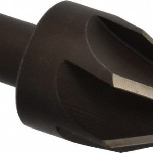 KEO Countersink: 1-1/2" Head Dia, 60.00 deg Included Angle, 6 Flute, High-Speed Steel, Right Hand Cut 919-000-323