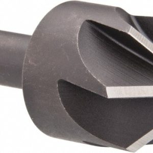KEO Countersink: 1-1/4" Head Dia, 90.00 deg Included Angle, 6 Flute, High-Speed Steel, Right Hand Cut 919-000-395