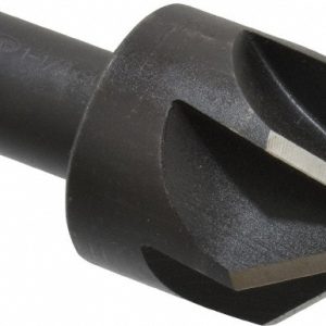 KEO Countersink: 1-1/2" Head Dia, 90.00 deg Included Angle, 6 Flute, High-Speed Steel, Right Hand Cut 919-000-397