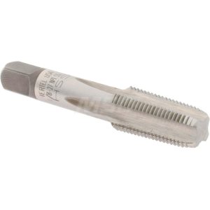 HERTEL Standard Pipe Tap: 1/8-27, NPT, 4 Flutes, High Speed Steel, Bright/Uncoated G127048-S