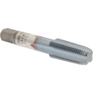 HERTEL Standard Pipe Tap: 1/8-27, NPT, 4 Flutes, High Speed Steel, TiCN Finish G127048C-S