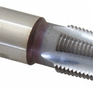 HERTEL Standard Pipe Tap: 3/8-18, NPT, 4 Flutes, High Speed Steel, TiCN Finish G127360C-S