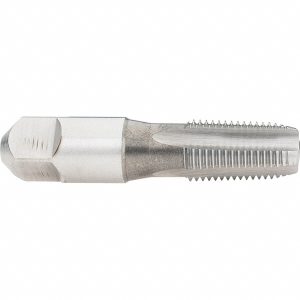 HERTEL British Standard Pipe Tap: 1/4-19 BSPT, Bottoming Chamfer, 4 Flute R867355-S