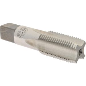 HERTEL British Standard Pipe Tap: 1/2-14 RP(BSPRP), Plug Chamfer, 4 Flute R867375-S