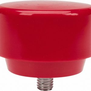 NUPLA 3" Face Diam, Grade Medium, Red Hammer Tip/Face 15303