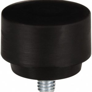 NUPLA 1-1/2" Face Dia, Grade Hard, Black Hammer Tip/Face 15158