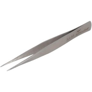 AVEN Precision Tweezer: AA-SA, General Assembly & Precise Tip, 5" OAL 18013USA