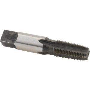 REIFF & NESTOR Standard Pipe Tap: 1/8-27, NPT, Regular, 4 Flutes, High Speed Steel, Nitride Finish 46164