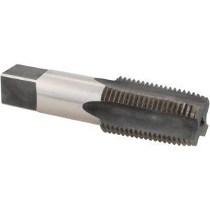 REIFF & NESTOR Standard Pipe Tap: 1/2-14, NPT, Regular, 4 Flutes, High Speed Steel, Nitride Finish 46182