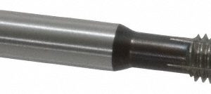 KENNAMETAL Thread Forming Tap: M8x1.25 Metric, Bottoming Chamfer, High-Speed Steel-E, Bright/Uncoated Finish 4132059