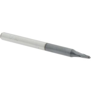 ACCUPRO Ball End Mill: 0.0625" Dia, 0.125" LOC, 2 Flute, Solid Carbide 88420807
