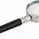 VALUE COLLECTION 6x Magnification, Glass Lens, Handheld Magnifier 854-1850