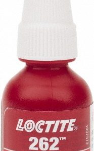 LOCTITE Threadlocker: Red, Liquid, 10 mL, Bottle 231926