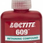 LOCTITE Retaining Compound: 50 mL Bottle, Green, Liquid 135512
