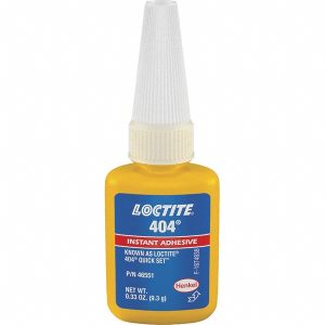 LOCTITE Adhesive Glue: 0.33 oz Bottle, Clear 135465