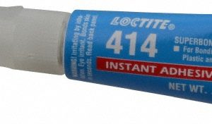 LOCTITE Adhesive Glue: 0.11 oz Tube, Clear 233780