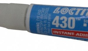 LOCTITE Adhesive Glue: 0.11 oz Tube, Clear 233973