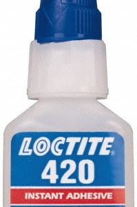 LOCTITE Adhesive Glue: 1 oz Bottle, Clear 135455