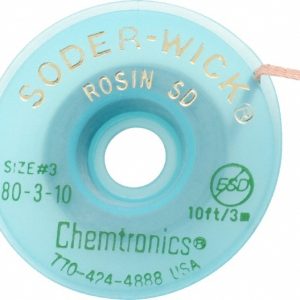 CHEMTRONICS Soldering Static-Dissipative Spool: 80-3-10