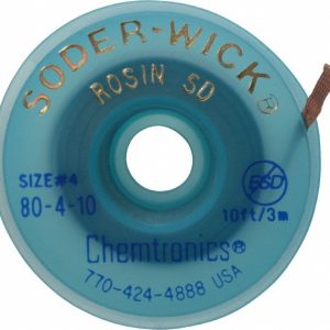 CHEMTRONICS Soldering Static-Dissipative Spool: 80-4-10