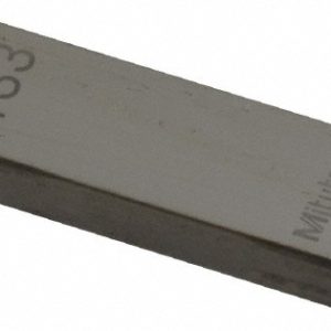 MITUTOYO Rectangle Steel Gage Block: 0.133", Grade AS-1 611173-541