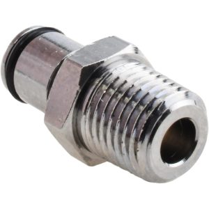 CPC COLDER PRODUCTS 1/4 NPT Brass, Quick Disconnect, Coupling Insert LC24004