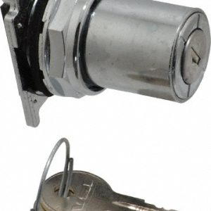 EATON CUTLER-HAMMER Selector Switch Only: 2 Positions, Maintained (MA), Silver Key 10250T15113