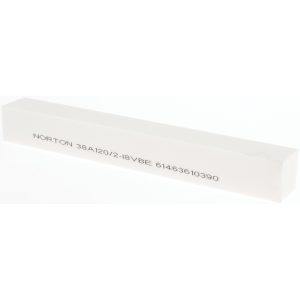 NORTON 120 Grit Aluminum Oxide Square Dressing Stick 61463610390