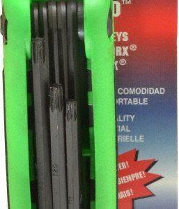 EKLIND Torx Key Set: 7 Pc, Fold-Up Handle, T6 to T25 25582