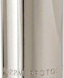 PROTO Deep Hand Socket: 22 mm Socket, 12-Point J5022M